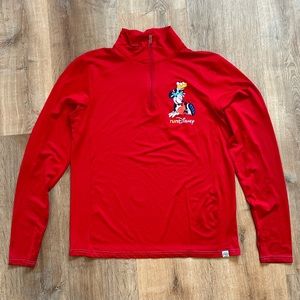 NWT runDisney Mickey Quarter 1/4 Zip, size small
